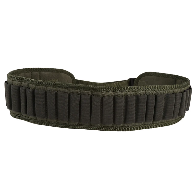 

Tactical Military 30/27 Round Shell Bullet Ammo Carrier 1200D Nylon Waist Belt 12 Gauge Ammo Holder Airsoft Hunting Accessory