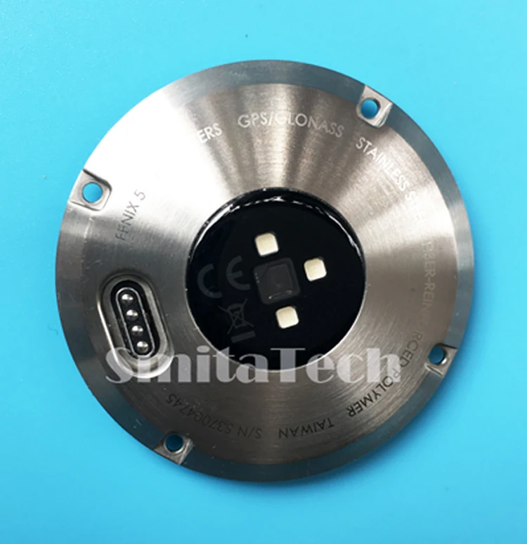 Запасная деталь для Garmin Fenix 5 GPS задней крышки часов чехол с перезаряжаемой