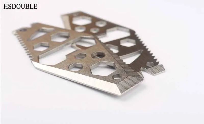 1pcs Edc Gear Outdoor Survival Multifunction KeyChain Tool Wrench Can Opener Bottle | Buckles &amp Hooks