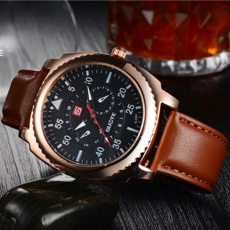 2017 кварцевые часы Для мужчин Часы лучший бренд класса люкс известный наручные