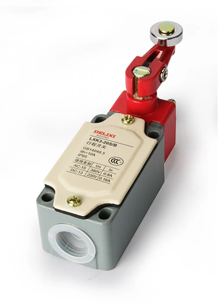 LXK3-20S/B AC380V 220V 110V 10A концевой выключатель, концевой выключатель, DELIXI travel switch