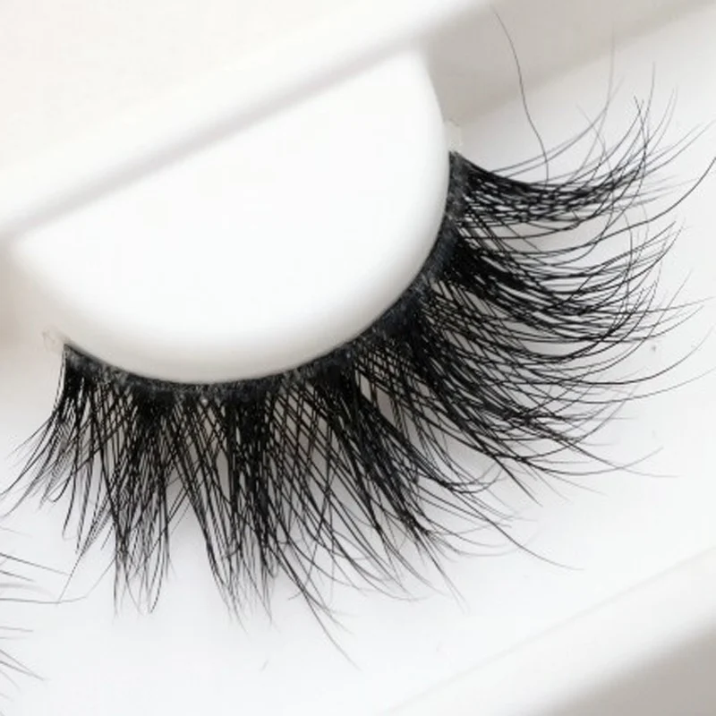 3D норковые накладные ресницы толстые перекрещивающиеся густые дымчатые