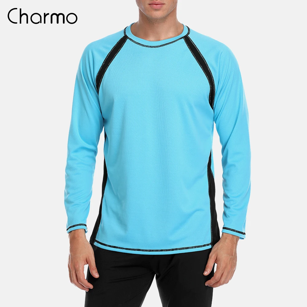 Мужская рубашка с длинными рукавами Charmo для дайвинга и серфинга защитой от