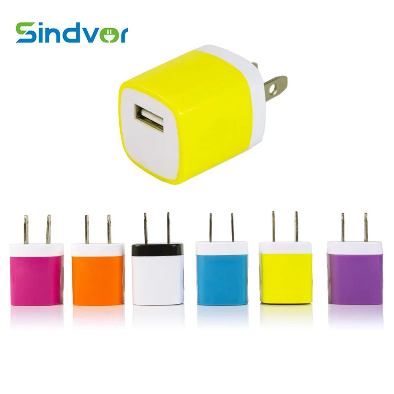 Sindvor дорожное зарядное устройство 10 шт./лот Высокое качество Usb настенное Us Plug