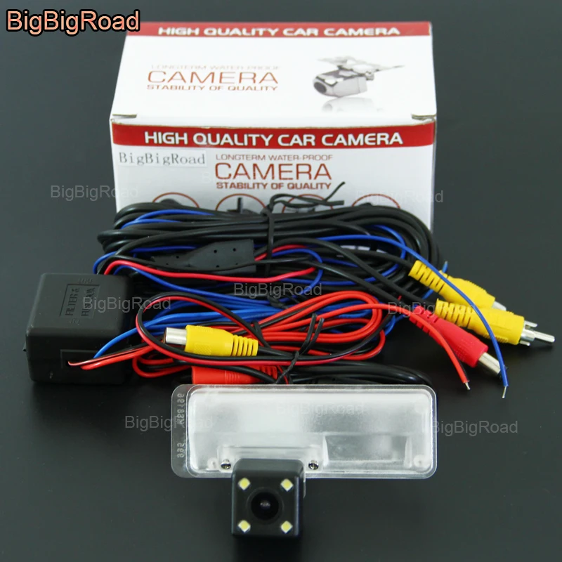 

BigBigRoad Car Rear View Reverse Backup CCD Camera With Filter / Power Relay For Lexus ES ES250 ES 250 ES-250 2013 ES300H