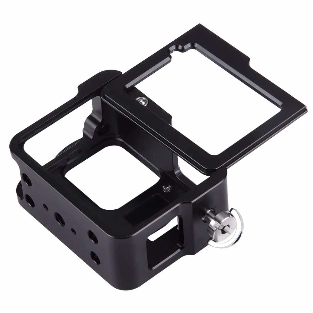 Чехол PULUZ для GoPro Hero 7 черный защитный чехол с ЧПУ + защитная рамка и