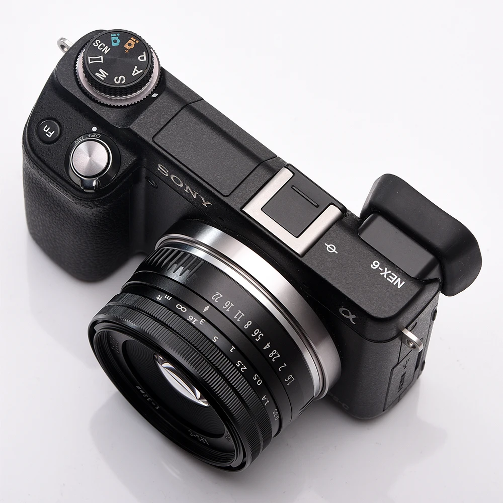 32 мм F 1,6 F/1,6 Prime APS-C алюминиевые ручные линзы для sony E Mount NEX 33 N 55 T 5R 67 A7 A5000 A5100 A6000 беззеркальные камеры