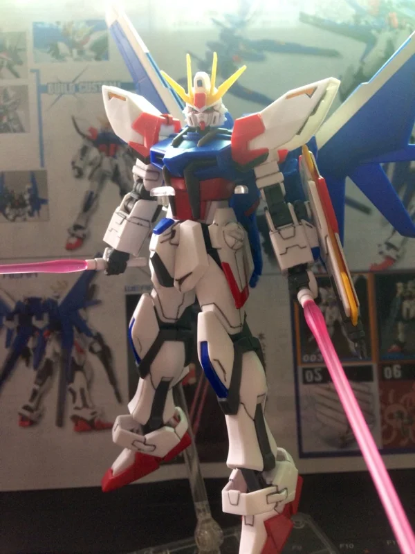 Фигурка HUIYAN 1/144 HG Build Strike Gundam в полной посылка вке пластиковая модель наборы