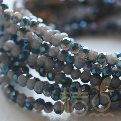 STENYA 4*3 мм Кристалл Чешский бисер Rondelle Фасетчатые украшения изделий Lampwork