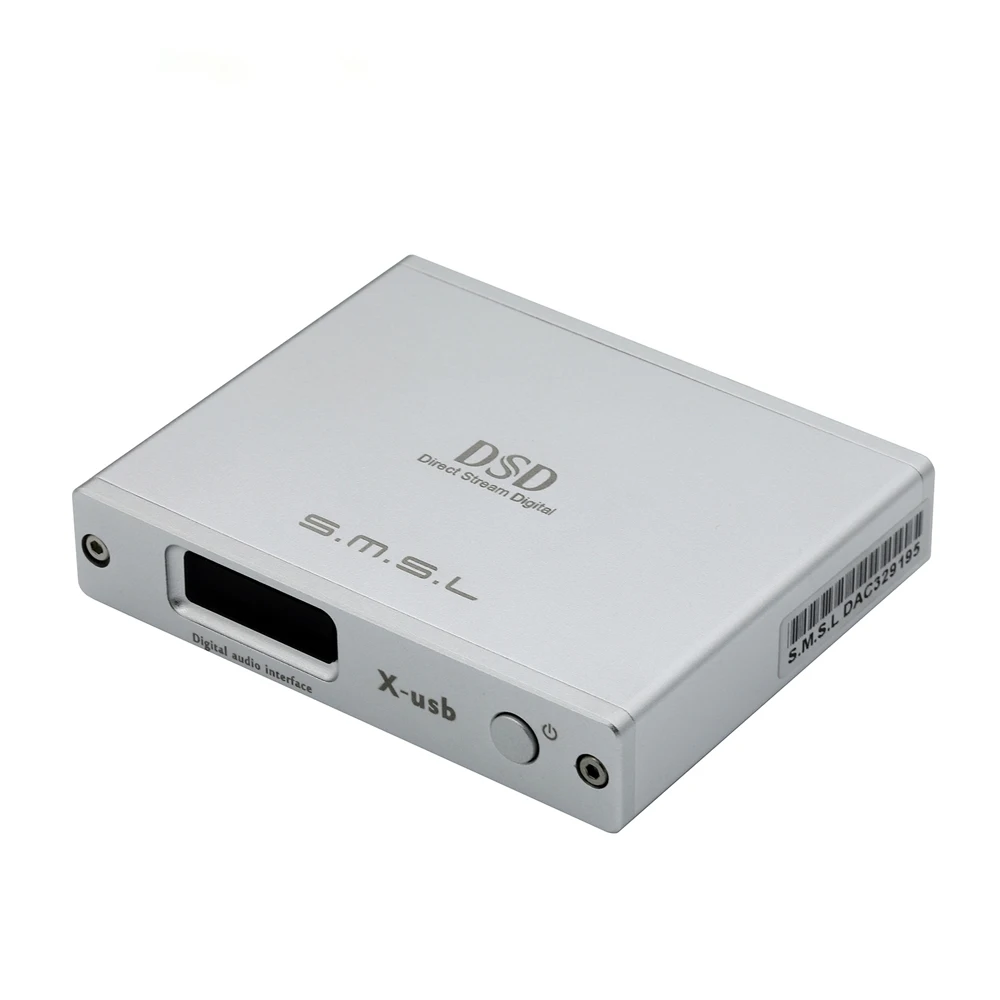 SMSL X-USB II XMOS U208 DAC 768KHZ DSD512 I2S USB в коаксиальный/оптический/преобразователь DSD