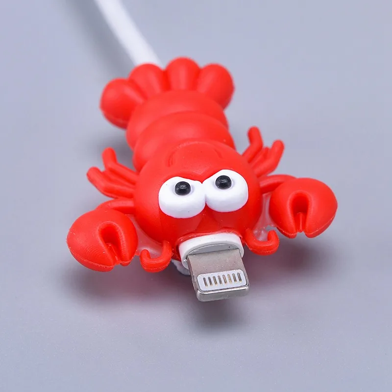 Высокое качество Ангел/летучая мышь USB кабель производитель Мультфильм шнур, кабель для наушников провода крышка намотки зарядное устройство Органайзер держатель для Iphone