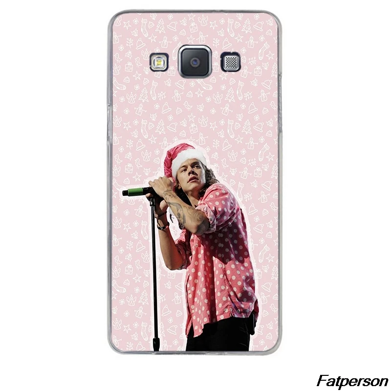 Harry Styles чехол для телефона samsung Galaxy s3 s4 s5 s6 s7 s8 s8plus жесткий прозрачный пластиковый