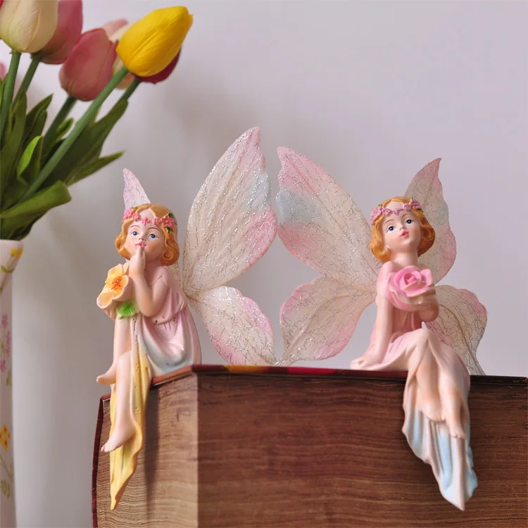 Сказочные фигурки и миниатюрные из смолы в пасторальном стиле аксессуары для