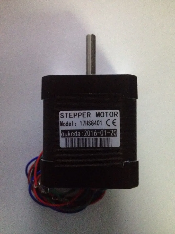 

20 PCS / lot 4-lead Nema 17 Stepper Motor 42 motor 17HS8401 1.8A CE ROSH ISO CNC Laser Grind Foam Plasma Cut