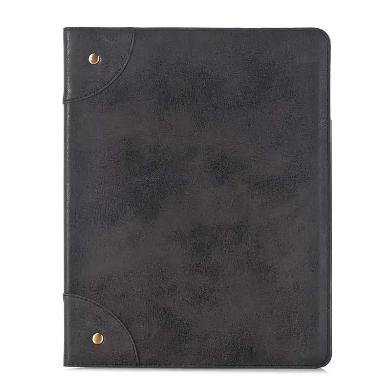 Роскошный Простой деловой кожаный чехол в стиле ретро для iPad 2 3 4 складная
