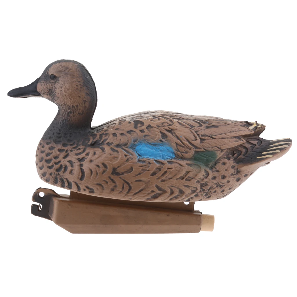 28cm Female Duck 5 Types Lifelike Realistic Duck Figure Hunting Decoy Garden Pond Floating Statue Lawn Decoration True to Nature Animals - Цвет: 28cm Female Duck