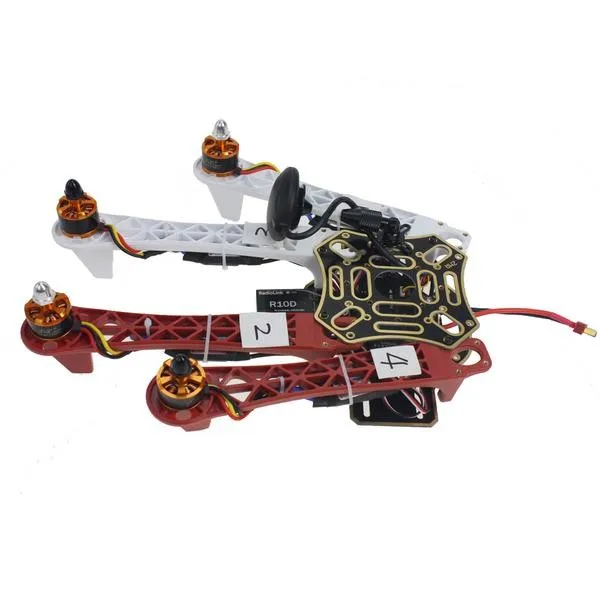 Собранный HJ 450 450F 4 Aixs RFT Полный комплект с APM 2 8 Полетным контроллером GPS компас