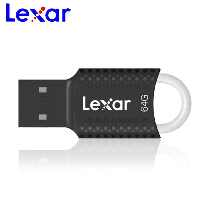Оригинальный USB флеш накопитель Lexar V40 64 ГБ 32 2 0 для ПК и систем Mac|USB