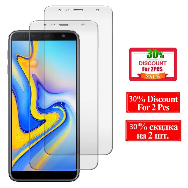 Защитная пленка для экрана Sansung galaxy J4 2018 закаленное стекло sansun J 2 3 J2 Pro J3 Plus J6 tremp J7