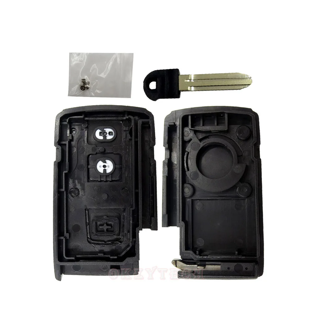 Чехол для автомобильного ключа OkeyTech с 2 кнопками чехол брелка вставной ключ TOY43