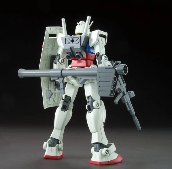 Японский Bandai HG 1/144 воина гундама модель RX-78-2 готов Pleayer одному мобильному костюм