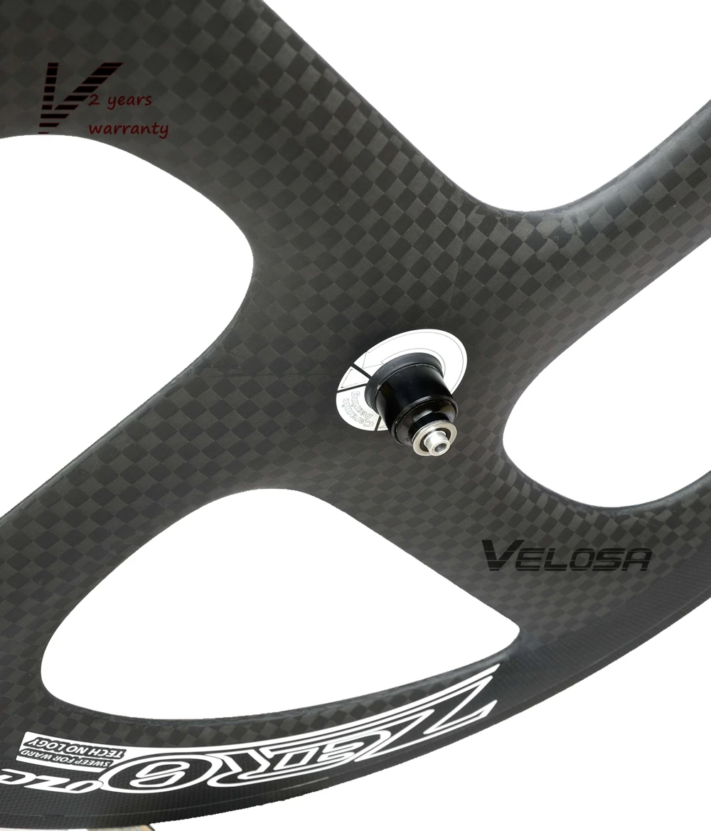 Высококачественное углеродное колесо T800 с 4 спицами зажим Zero 4/трубчатая колесная