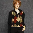 BJD жилет Англия проверить наряды верхняя одежда для мужчин 13 60 см 24 