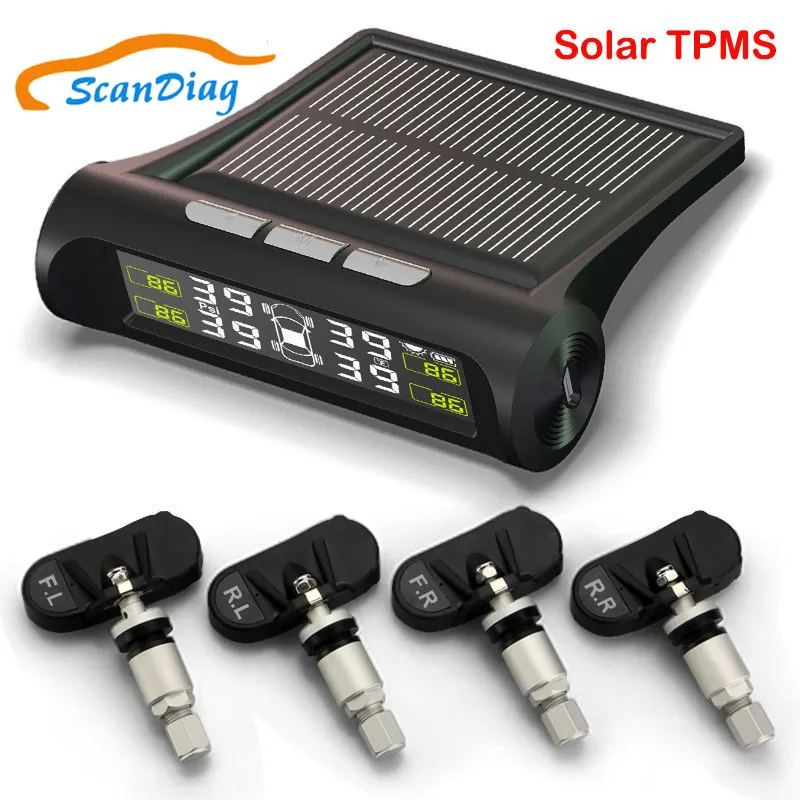2018 новая автомобильная система контроля давления в шинах TPMS Солнечная энергия
