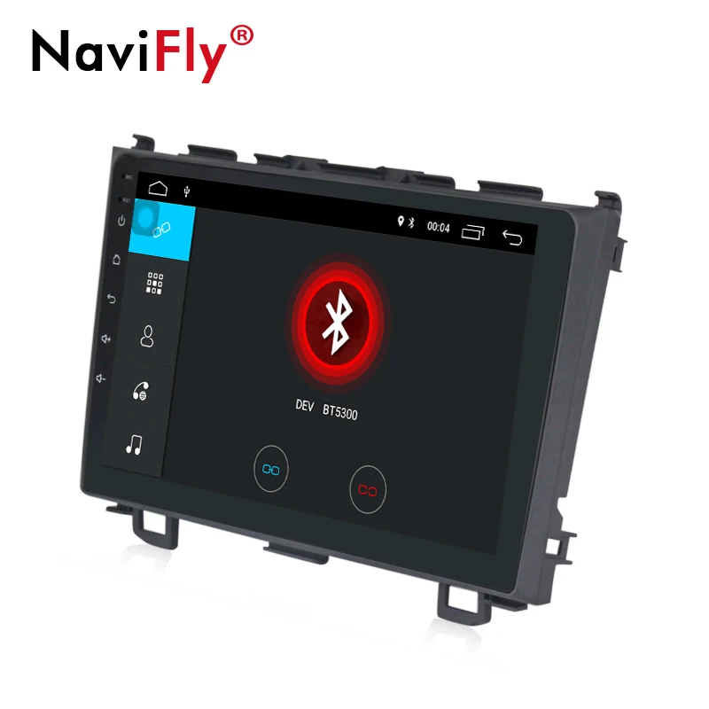 Navi Fly полноразмерный сенсорный экран 9 дюймов Android8.1 Автомобильный gps навигатор
