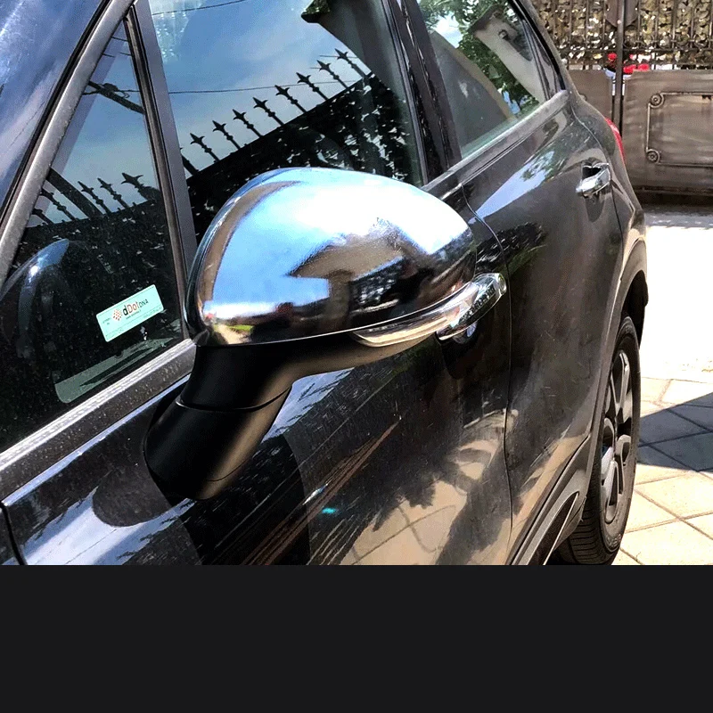 Автомобильные чехлы для зеркала заднего вида наружные украшения FIAT 500X2017 2018