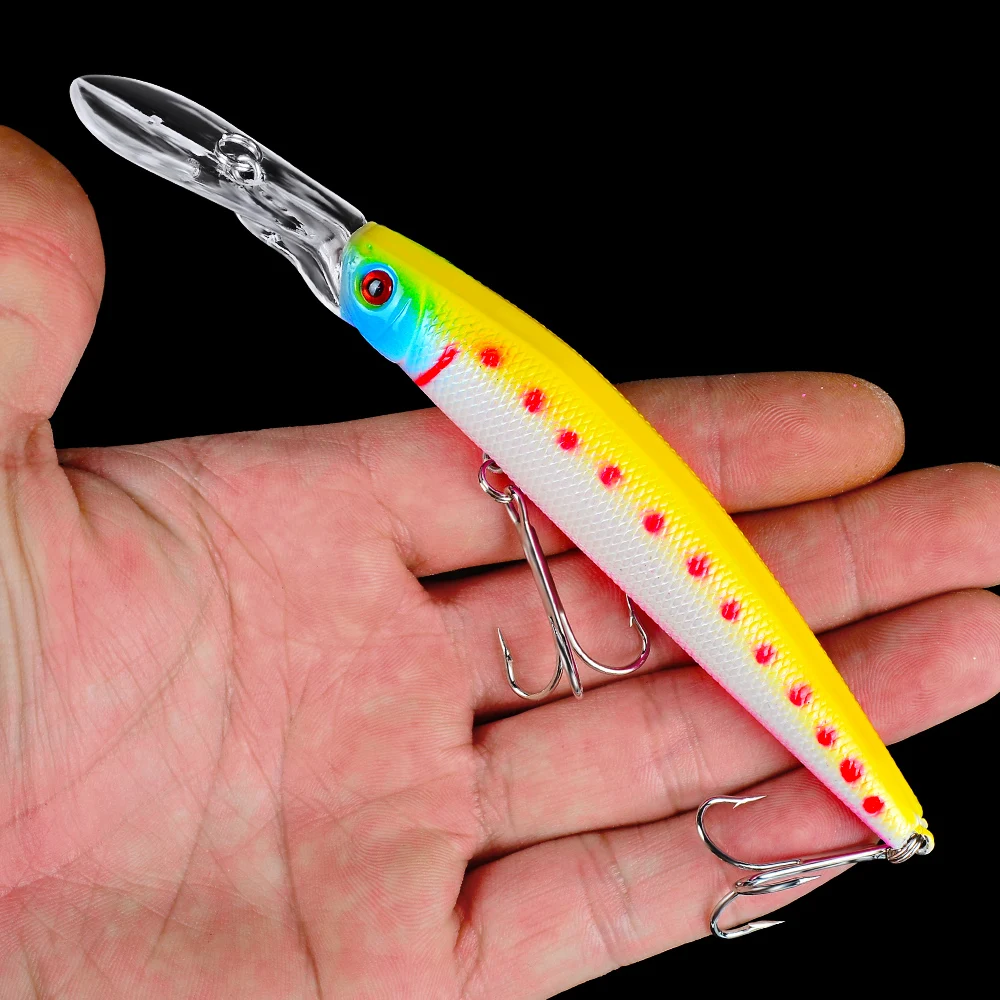 Плавающая приманка Minnow sunlure 1 шт. наживка для рыбалки 14 5 см/14 7 г жесткая 6 цветов