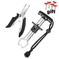 fishing pliers fish grip tools set fish lip gripper grabber grip holder stainless steel hook fishing tackle