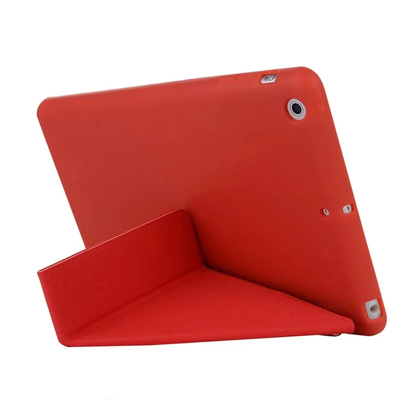 

Flip Smart Cover For iPad Mini4 Ultra Slim PU Leather Case + Silicone back case for Apple ipad mini 4 tablet case Capa Para