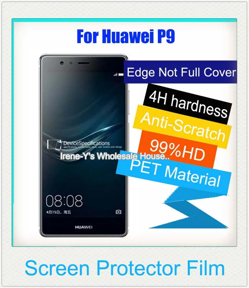 5x для huawei P10 P9 плюс P8 Lite 2017 P7 P6 Y6 Высокий прозрачный глянцевый Экран защитный кожух