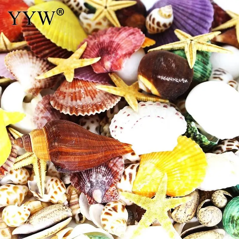 150 шт./лот бусины из морских ракушек звезд племенные украшения аксессуары для
