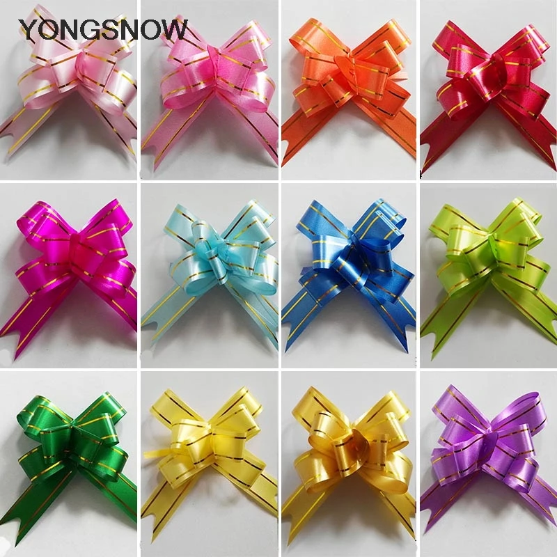 10 шт. свадебные украшения для автомобиля цветы бумажные банты сделай сам бантики