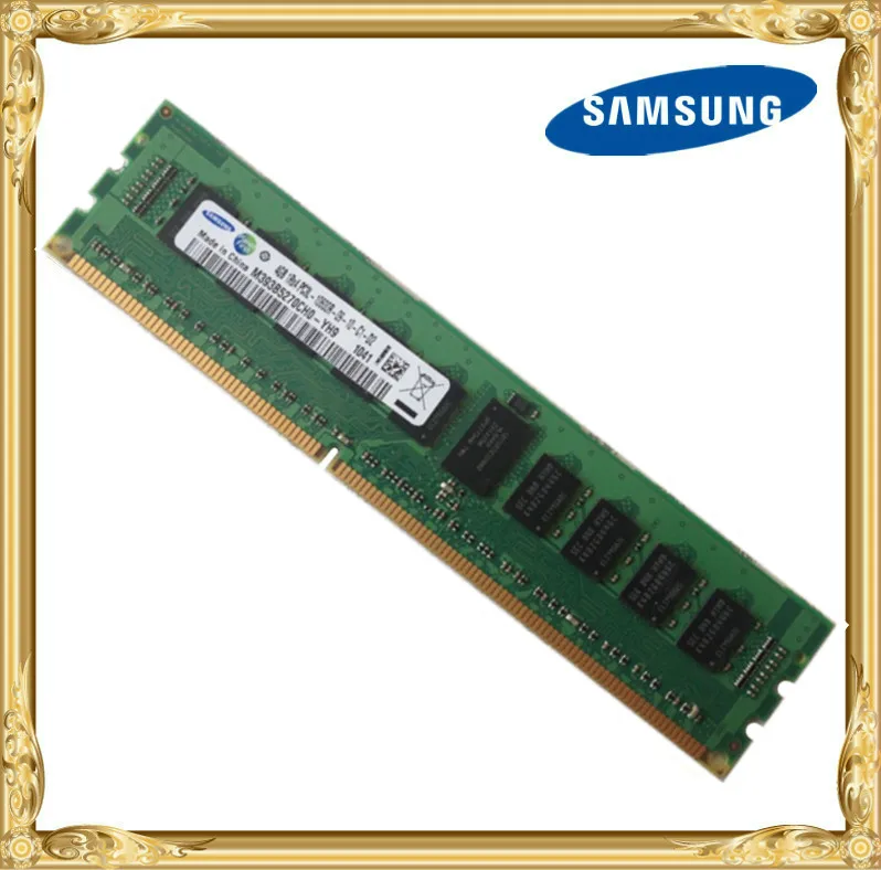Samsung DDR3 4 Гб Серверная память 1333 МГц 1Rx4 ECC REG PC3L 10600R регистратор DIMM RAM 10600
