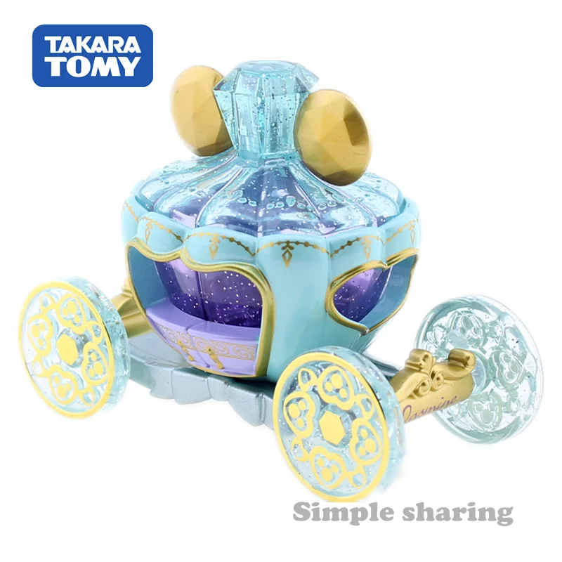 Takara Tomy Tomica pixar disney ювелирные изделия Жасмин Принцесса автомобиль игрушка литья