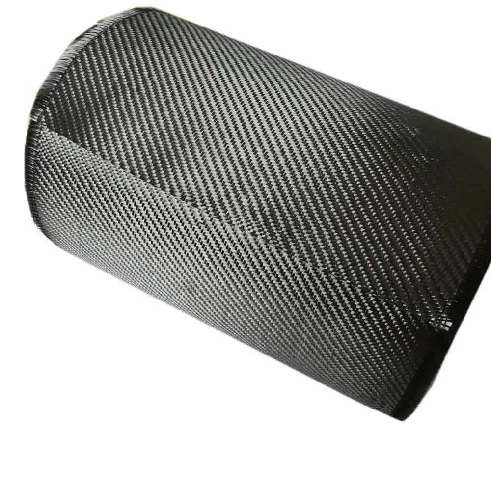 Плетение саржевым переплетением 220 г/м2 ширина 20 см тканевая лента из углеродного