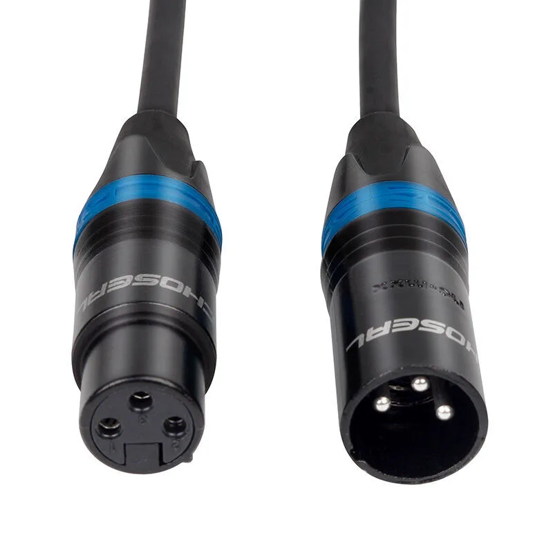 Choseal 30 летие QS6766 XLR удлинение микрофона Аудио xlr кабель для мужчин Женский Aux