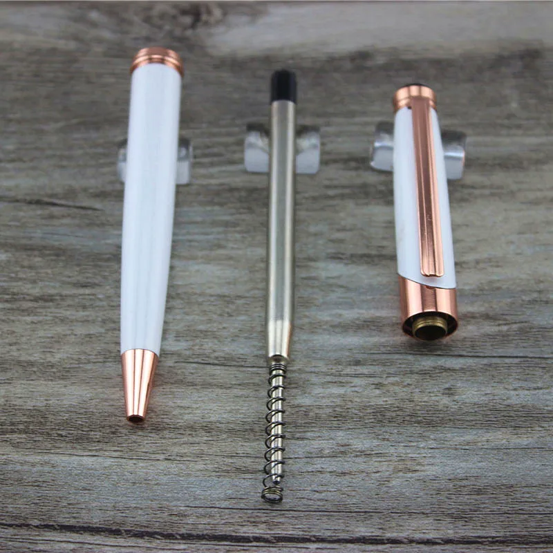 

Luxury roller ball Pens school Office Stationery Ballpoint Pen Black Color Metal Pen Kalem Caneta Material Escolar