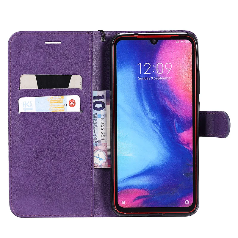 Чехол книжка для Xiaomi Redmi Note 7 M1901F7G/Redmi Seven Pro Violet M1901F7BE|Чехлы-книжки| |