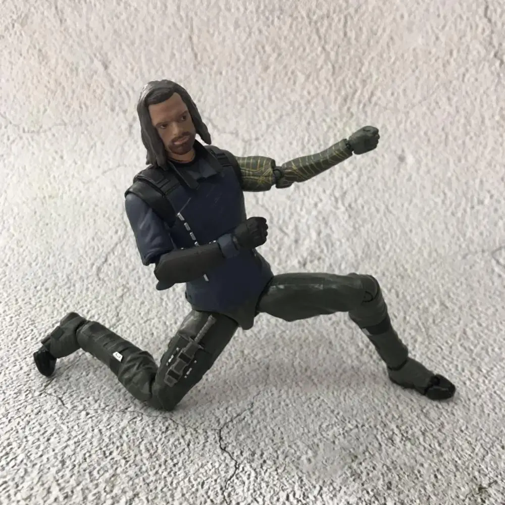 Персонаж Фильма 16 см SHF Бесконечная война баки Барнс душа лимит кукла действие