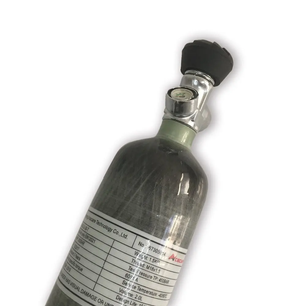 Резервуар для подводного плавания Acecare 2L CE 300Bar мини-цилиндр резервуар дайвинга
