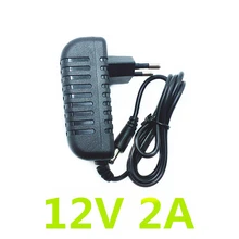 1 шт 24 Вт ЕС и США драйвер plug адаптер AC110V 220V переменного тока в постоянный 12В 2A 5,5*2,1 мм светодиодный Питание для Светодиодные ленты света трансформатор адаптер