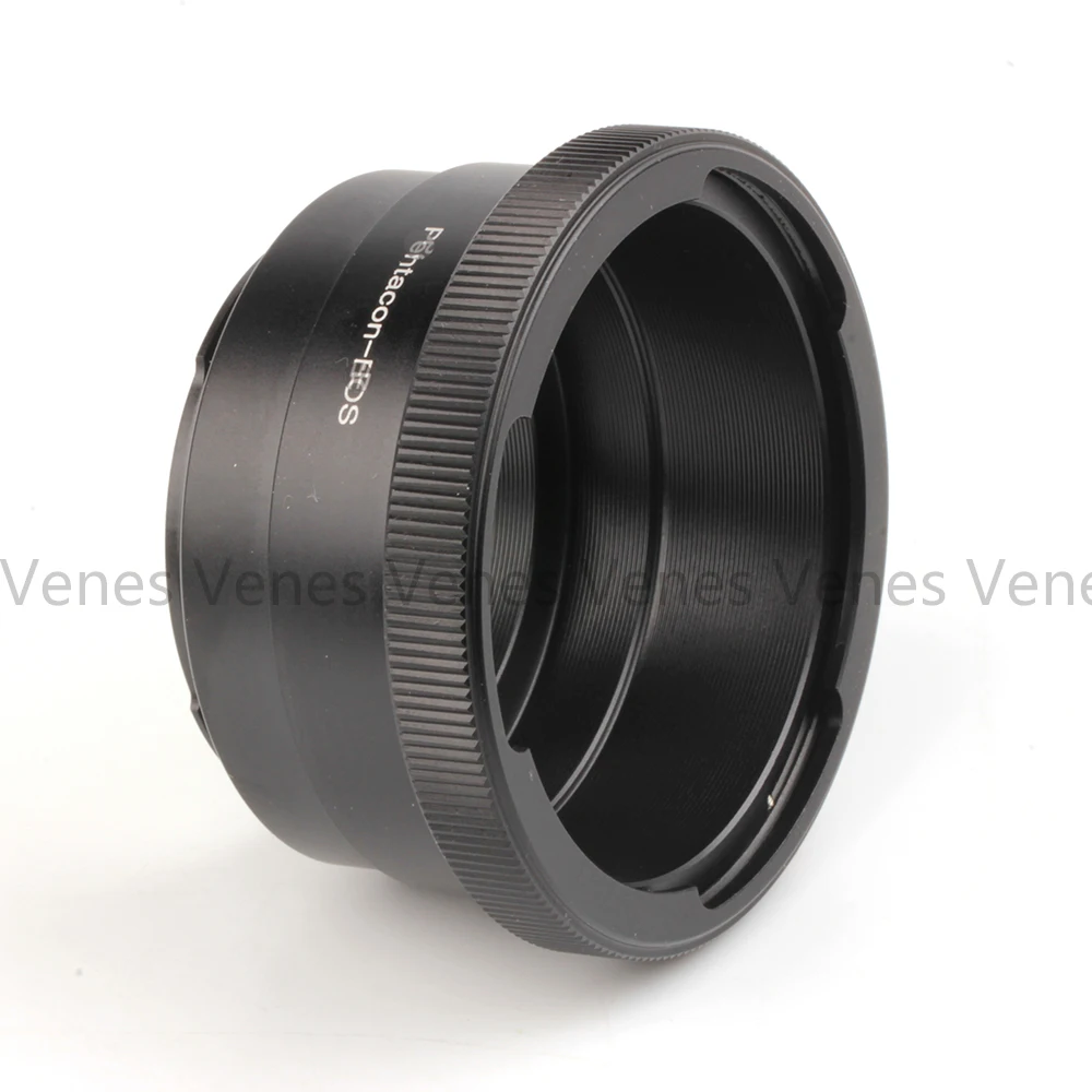 Обновленный адаптер Aperture AF2 для Kiev 60 EOS 2 го поколения совместимый с Pentacon 6 объектив