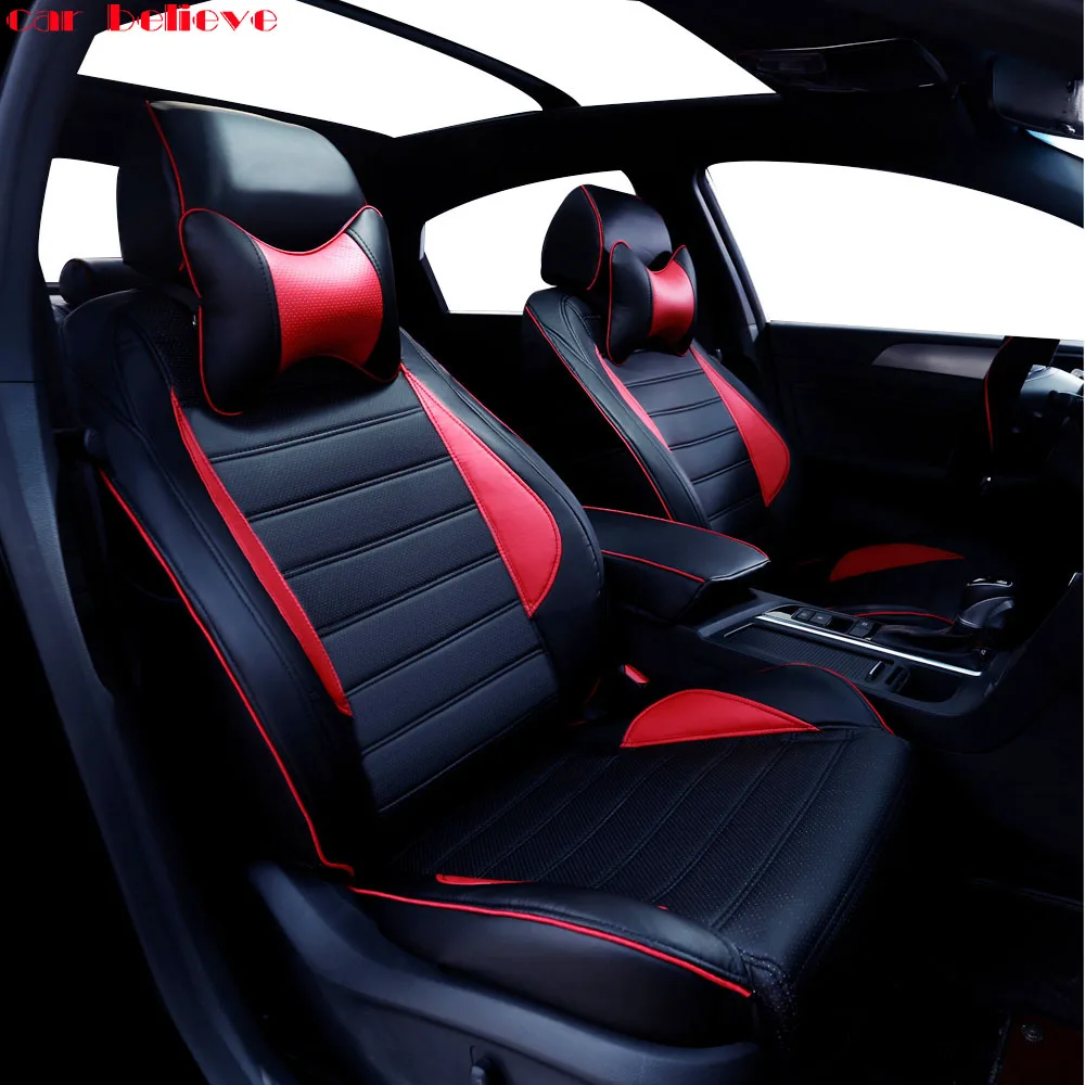 Автомобиль Поверьте Авто автомобилей кожаный чехол для Ford Focus 2 3 Fushion mondeo Fiesta Edge