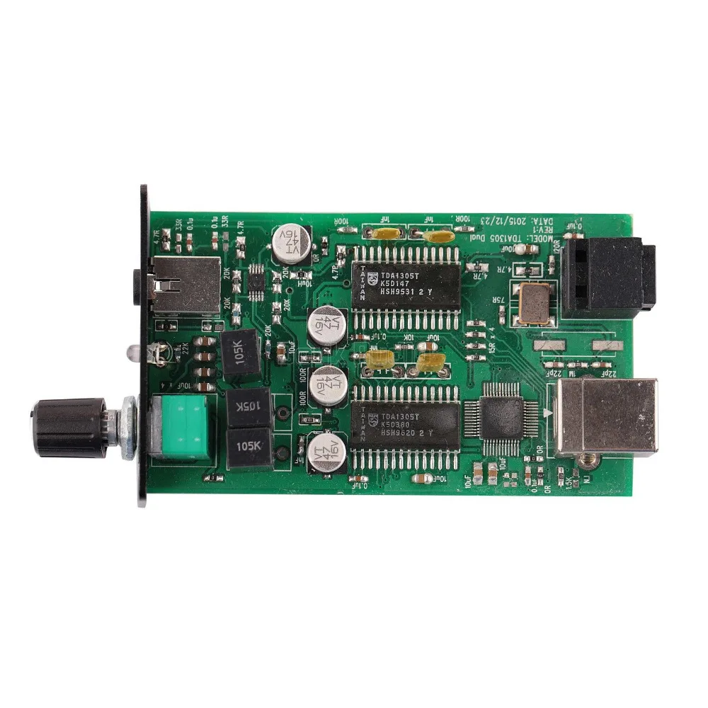 Оптический цифро аналоговый преобразователь Douk Audio HiFi USB DAC TDA1305T мини усилитель