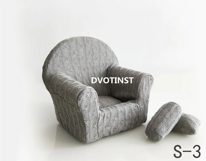 Dwotinst новорожденный детский Подставки для фотографий мини диван кресло + 2 шт.