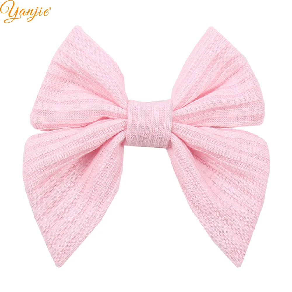 It pink 12 шт./лот, новинка, 3 дюйма, для девочек, моряки, банты для волос, Весна, милая заколка для волос, заколки для волос для детей, головной убор, аксессуары для волос, сделай сам - Цвет: It pink